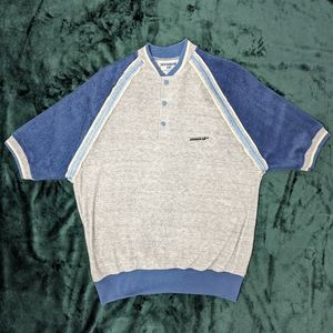 Runner Up by Admit One Medium Fitted Men's Henley Shirt